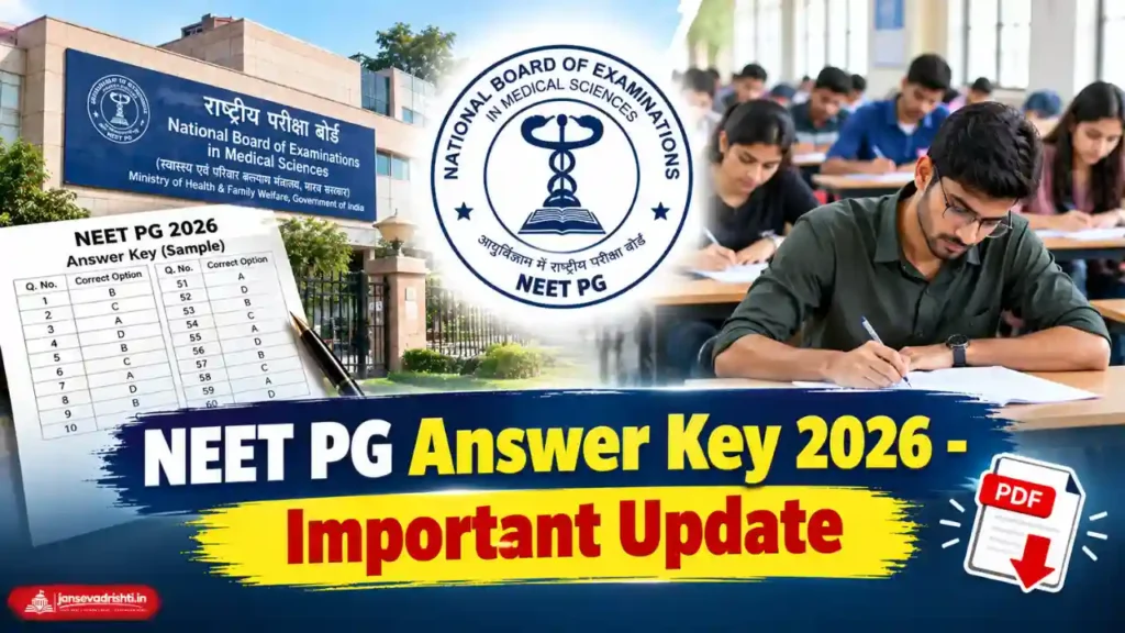 NEET PG Answer Key 2026 LIVE