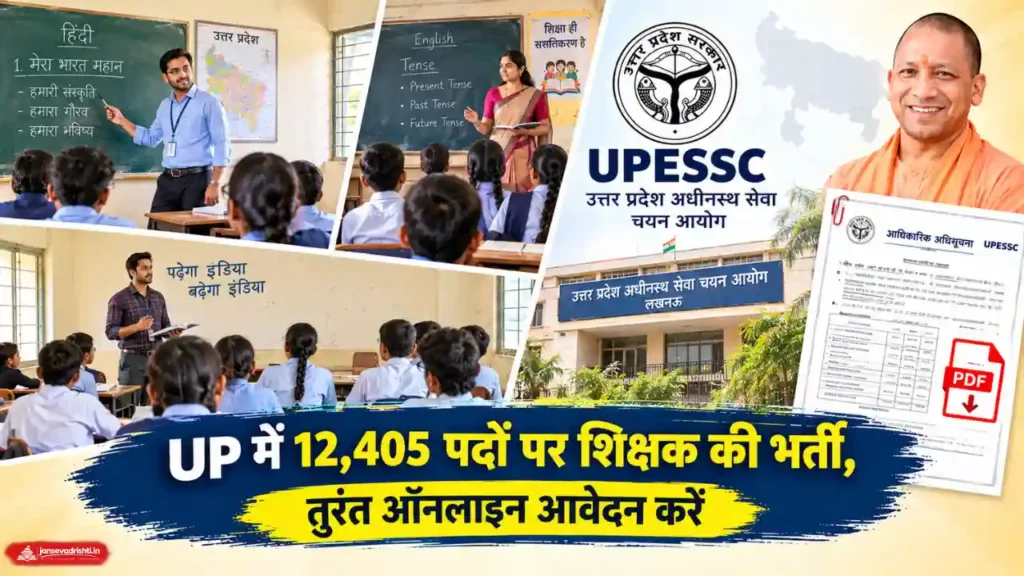 UP Shikshak Notification